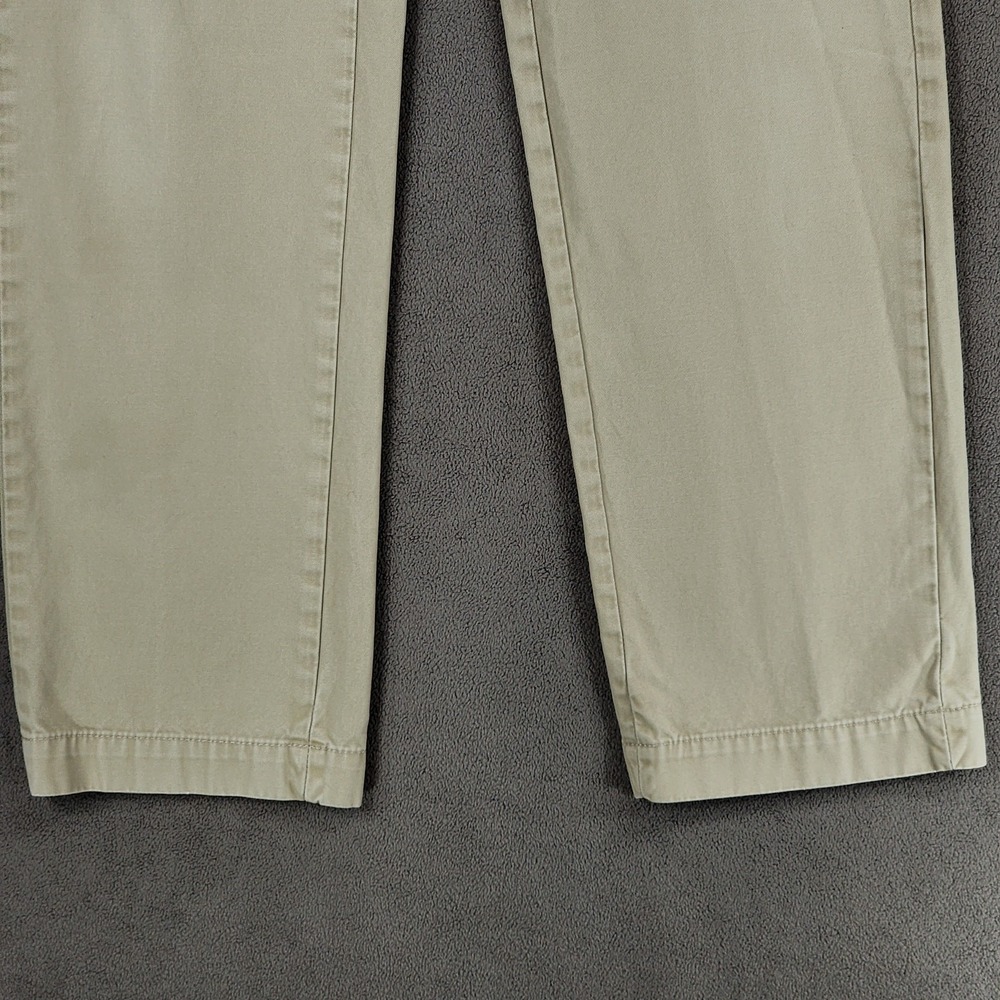 Banana Republic 31x34(31) Emerson Vintage Chino Pant Men Khaki Beige 100% Cotton - Picture 8 of 11